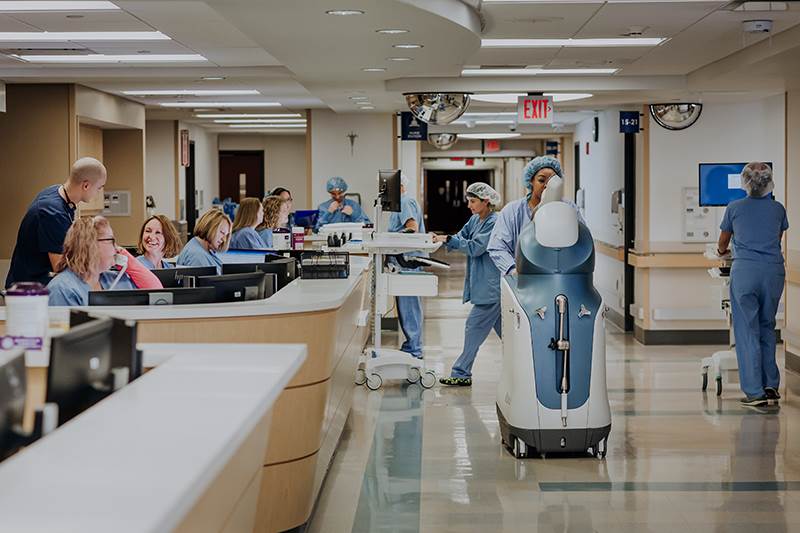 Staff at HSHS St. John's Hospital